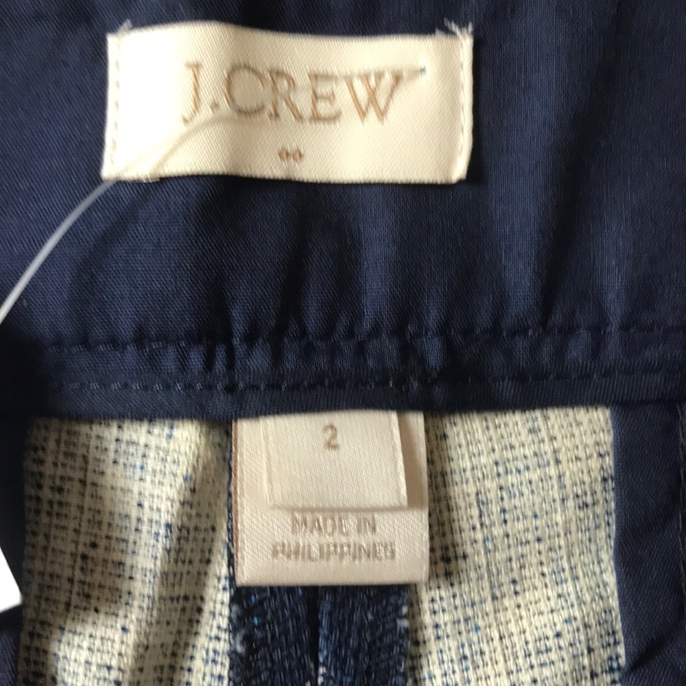 NWT J. CREW size 2 shorts - Picture 3 of 5